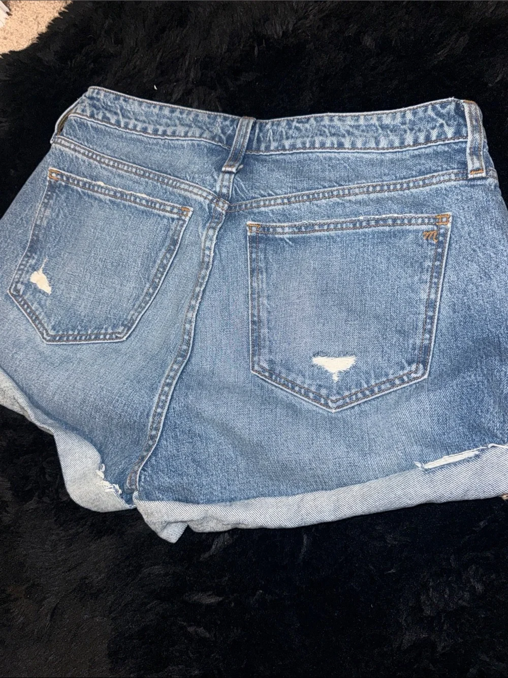 Madewell Relaxed Mid-Length Denim Shorts – Size 29